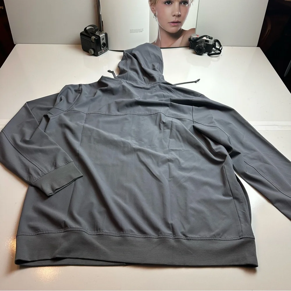 Corona Extra Promo Jacket |Gray Technical Windbreaker Hoodie ·Gorpcore Dad Style